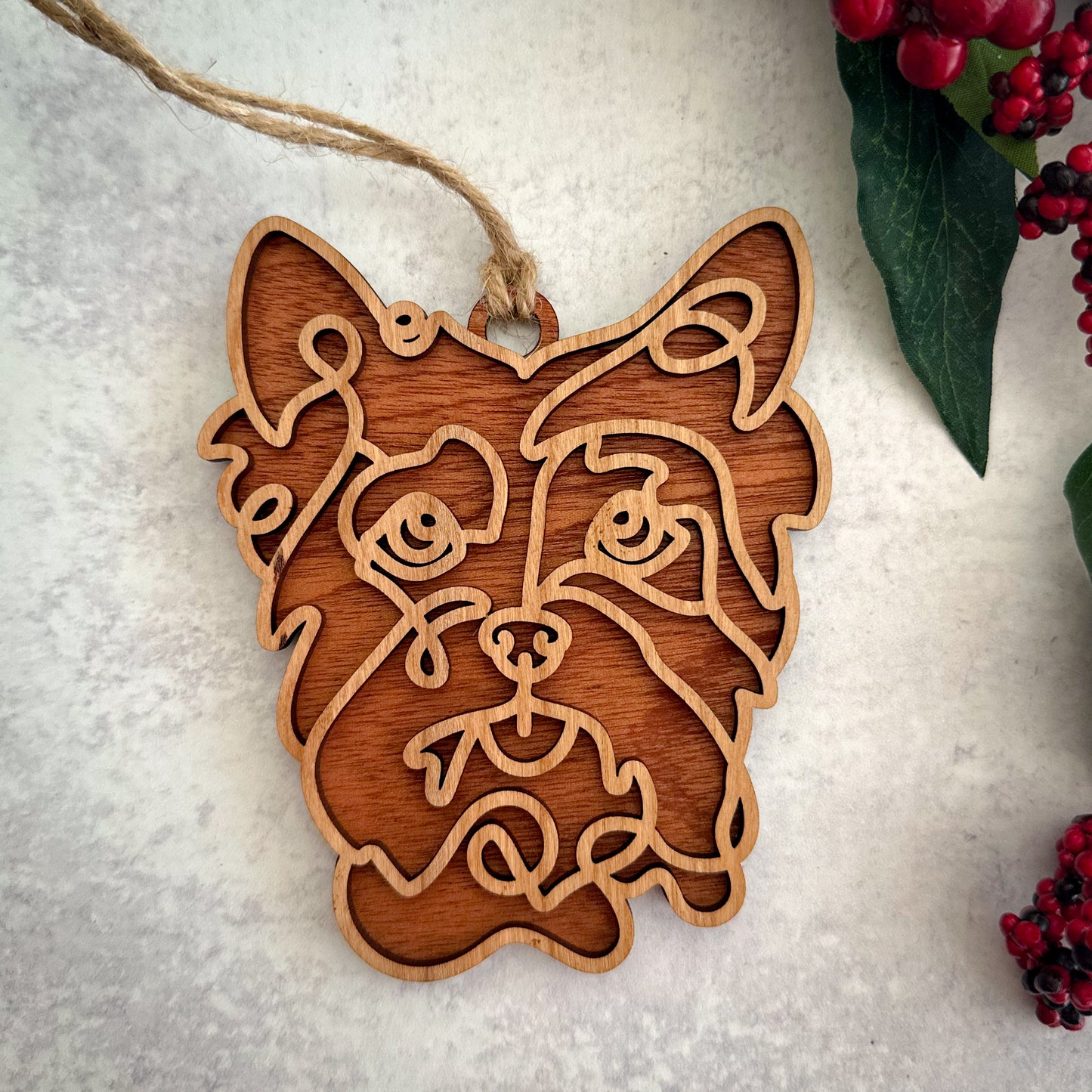 Personalized Dog Ornament