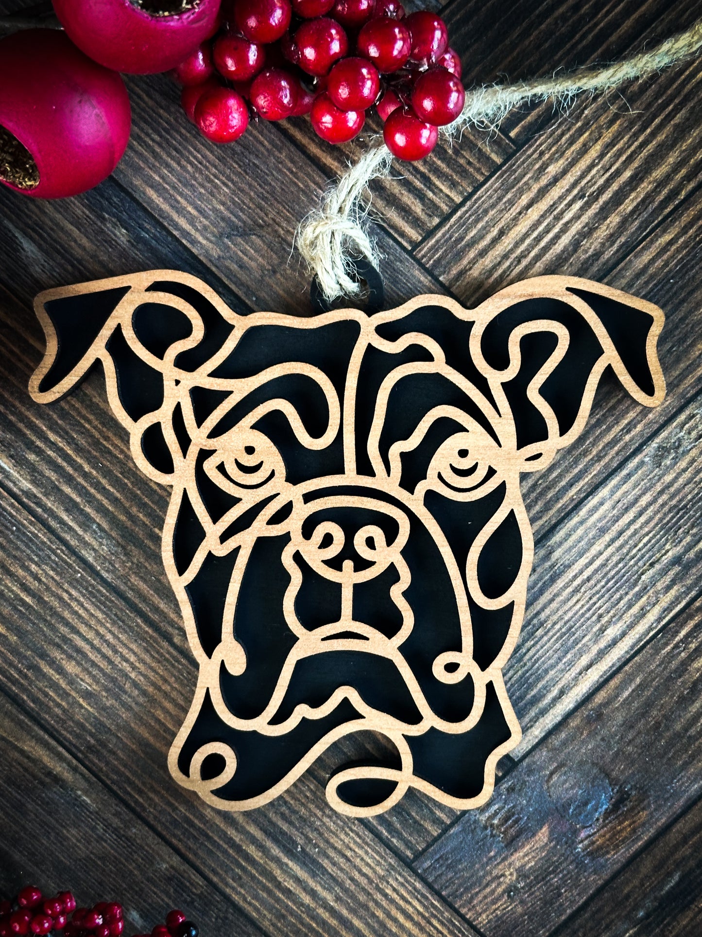 Personalized Dog Ornament