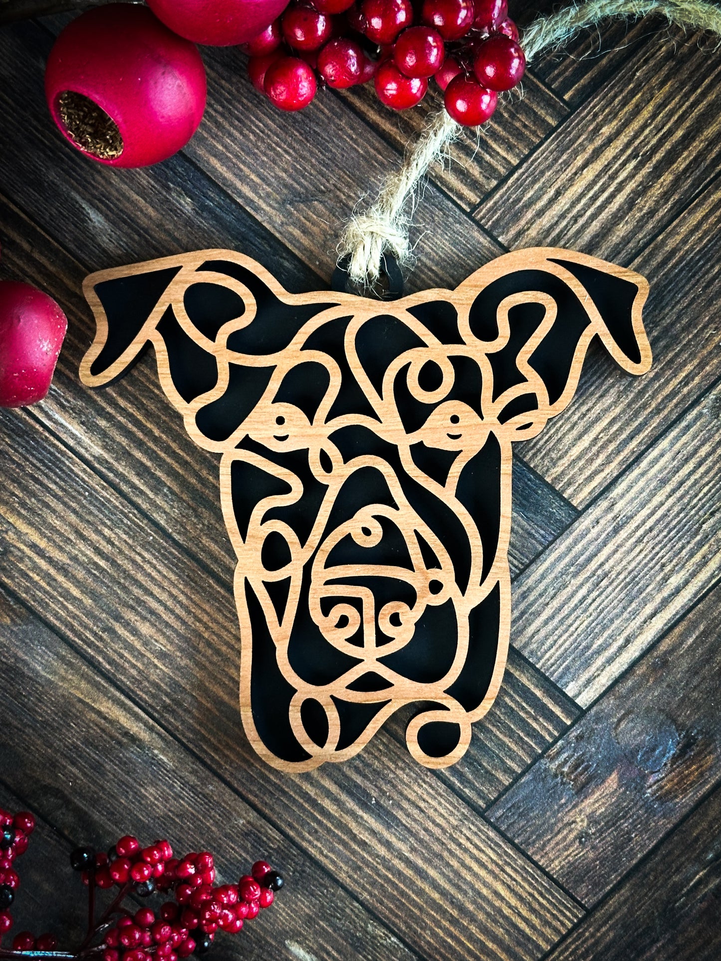 Personalized Dog Ornament